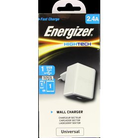 Nabíječka Energizer HighTech USB 2,4A ACA1BEUHWH3